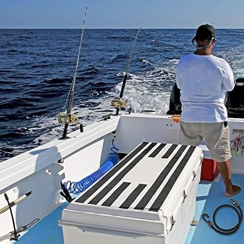 Sumind 4 Pcs Rod Strap Holder Deck Mount for Boat Rod,12 Inch - Image 6