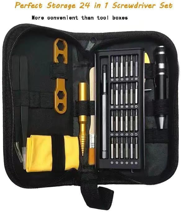 QUA'ANNYU Fishing Reel Maintenance Kit, Professional Fishing Reel Care & Repair Tool Set with 24/30/38-in-1 Screwdriver Set - Image 2