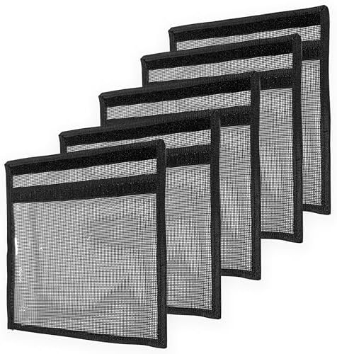 Sanhu Trolling Lure Bags Single Pouch, 12 x 9 Inches, Black Color, 5 Pcs - Image 2