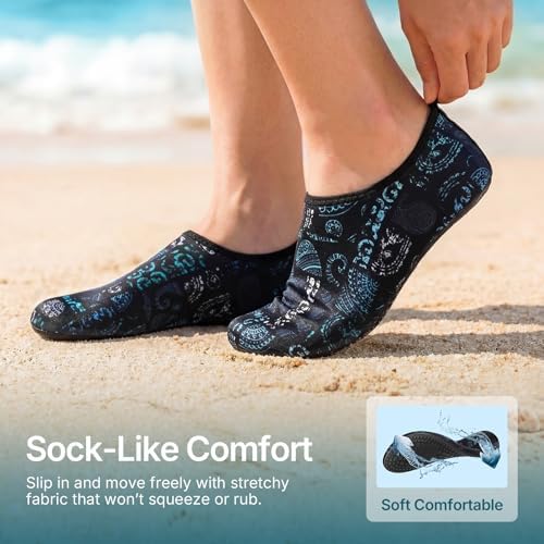 Water Shoes for Women Men Quick-Dry Aqua Socks Swim Beach Outfits Barefoot - Image 4