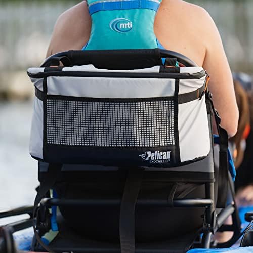 Pelican Exochill Seat 14L Pack Cooler - Perfect for Kayak with Lawn Chair - Soft Cooler with Shoulder Strap - Insualted - Image 5
