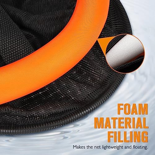 Dovesun Floating Fishing Basket, Collapsible Fishing Net Portable Nylon-mesh | Coated Nylon Net Bait Storage Cage for Keeping Crayfish Minnows Leaches and Other Live Baits - Image 5
