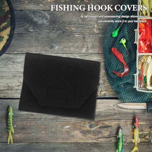 Toyvian 2pcs Neoprene Fishing Hook Covers with Adjustable Strap Tackle - Image 5