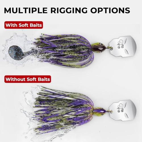MadBite by KastKing Bladed Jigs Fishing Lures for Bass Fishing - Image 7