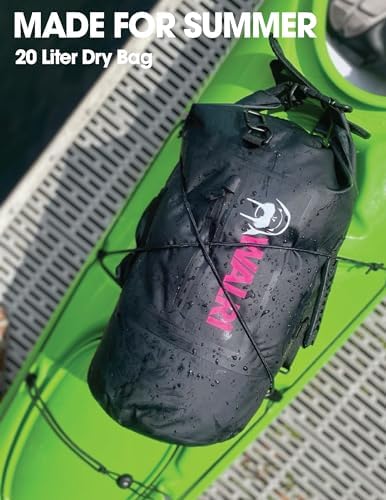 WALRI 20L Waterproof day pack for Sports, Surf, Turf and Dirt (Black) - Image 3