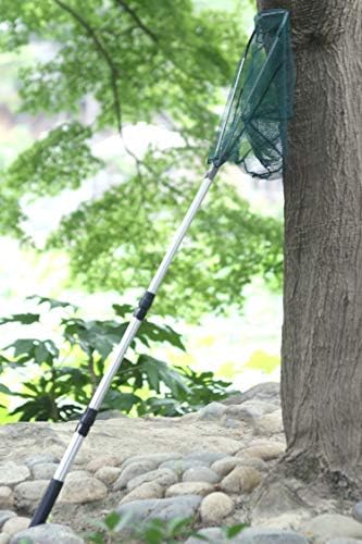 RESTCLOUD Fishing Landing Net with Telescoping Pole Handle, Fishing net Freshwater for Kids Men Women, Extend to 40-63 Inches - Image 4