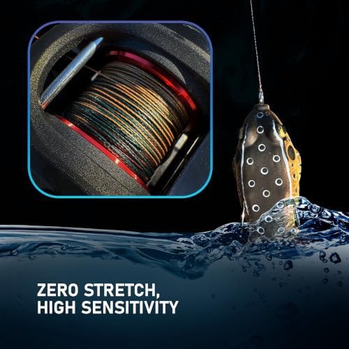 Reaction Tackle Braided Fishing Line - Pro Grade Power Performance for Saltwater or Freshwater Fish - Colored Fishing Line Braid for Extra Visibility - Image 6
