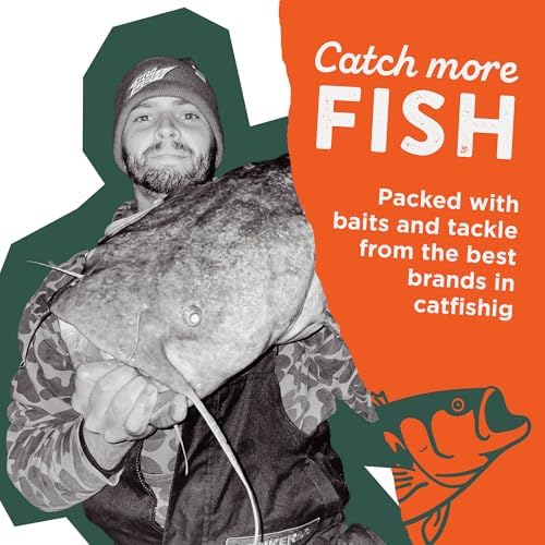 Catch Co Mystery Tackle Box Catfish Fishing Kit (5-7 Baits & Bonus Decal) - Image 7