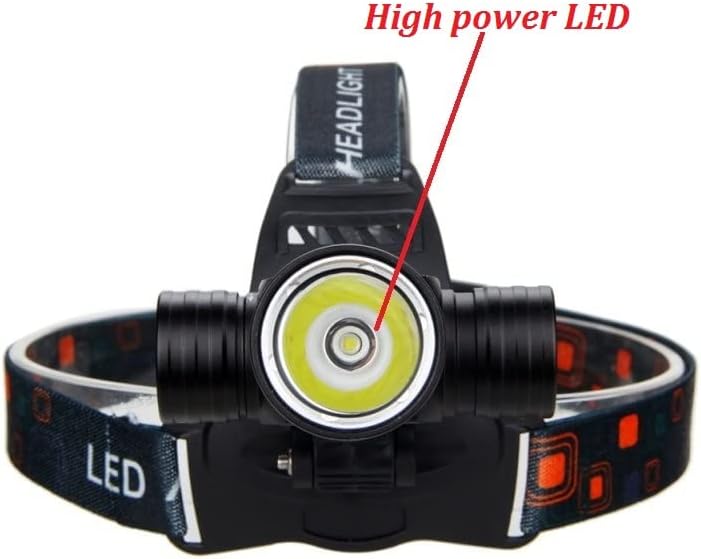 Rechargeable Aluminum Waterproof Diving Swimming Hiking Camping Hunting Fishing Headlamp Underwater 1800 Lumen Safety Head Light Flashlight - Image 4