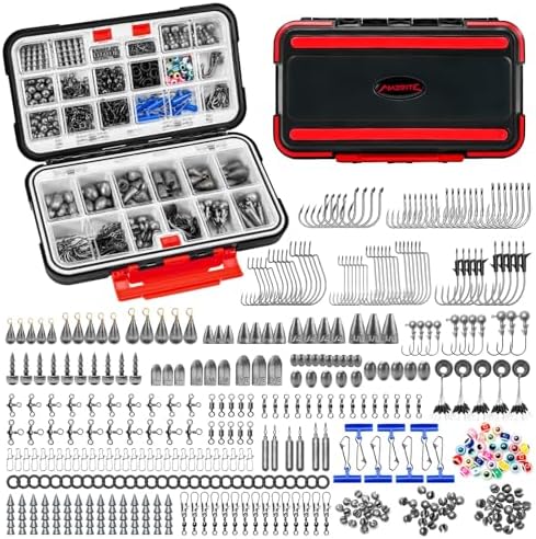 MadBite by KastKing Compact Fishing Tackle Kit for Bass Trout Panfish by MadBite