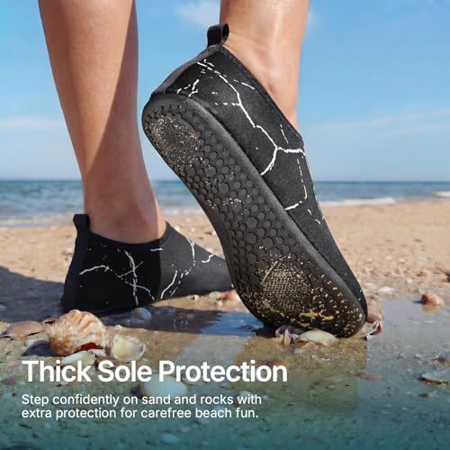 Water Shoes for Women Men Quick-Dry Aqua Socks Swim Beach Outfits Barefoot - Image 2