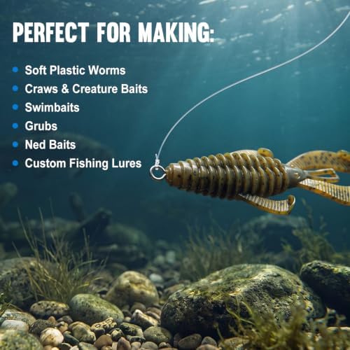 Thenshop Plastisol Fishing Lure Making Plastic Cubes - Image 5