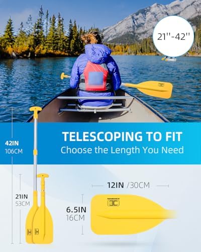 OCEANBROAD Emergency Paddle 21''-42''(Assembling Required)/26''-54'' - Image 4