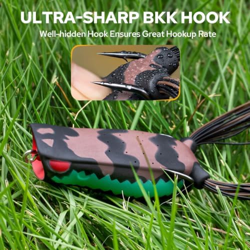 TRUSCEND Swimmax Easy Catch Fishing Lures with BKK Hooks, Wiggling, Vibrating, Rattling and Gurgling for More Bite, Heavy-Duty Dyneema Fiber Jointed Swimbaits for Bass, Trout, Walleye, Crappie, Pike - Image 5