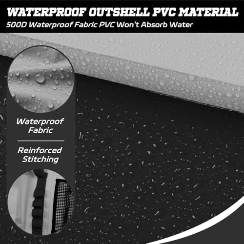 MORXPLOR Insulated Fish Cooler Kill Bag with Flat Bottom-26x18 31x14 40x16 50x18 60x20 70x25 Inches Waterproof Fishing tackle Kill Cooler Bag - Image 4