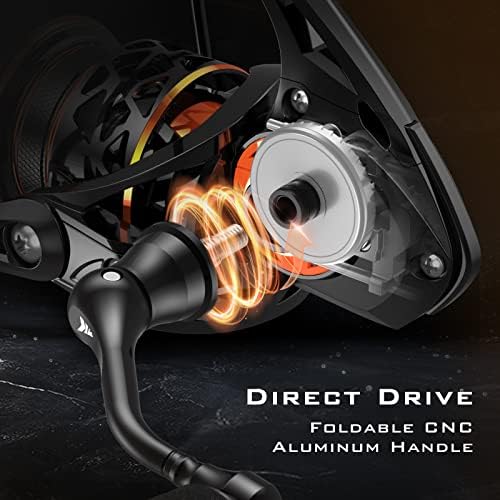 KastKing Zephyr Spinning Fishing Reels with 5.2:1 Gear Ratio - Image 5