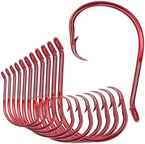 XFISHMAN Circle Hooks - Octopus Hooks Saltwater - 50 Pack #1 12/0 by XFISHMAN