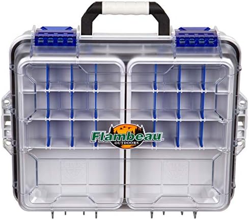 Flambeau Outdoors Waterproof Satchel 3000 Glide Trays, Gray, No Bottom Cage - Image 2