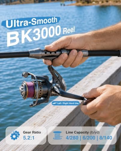 Telescopic Fishing Rod and Reel Combo for Adults Beginners - Image 3