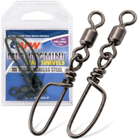 AFW Mighty-Mini Wire Fishing Swivels by AFWFishingBrands