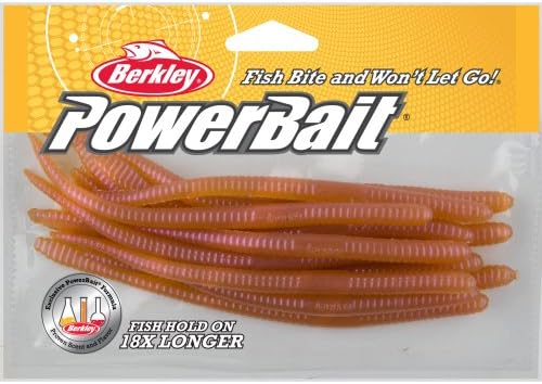 Berkley PowerBait Power Nightcrawler Natural, 6" (13 Count) by Berkley