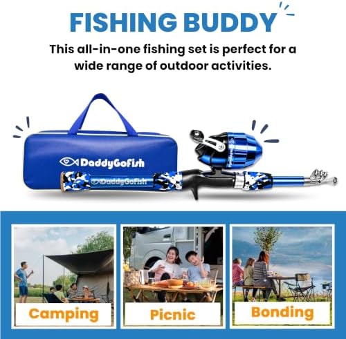 Kids Fishing Pole for Boys, Girls & Youth Age, Toddler Fishing Pole Set Kit - Image 6