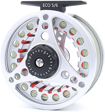 M MAXIMUMCATCH Maxcatch ECO Large Arbor Fly Fishing Reel (3/4wt 5/6wt 7/8wt) and Pre-Loaded Fly Reel with Line Combo - Image 2
