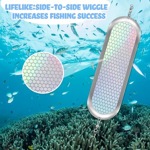 Glooglitter Kokanee Dodger Fishing Flashers - Image 6
