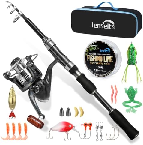 Jenseits Fishing Rods, Fishing Pole & Reel Combos for Freshwater Fishing by Jenseits