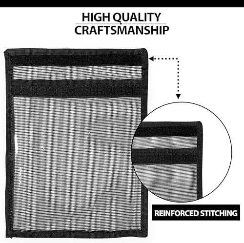 Sanhu Trolling Lure Bags Single Pouch, 12 x 9 Inches, Black Color, 5 Pcs - Image 6