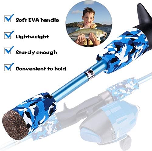 ODDSPRO Kids Fishing Pole Pink, Portable Telescopic Fishing Rod and Reel Combo Kit - with Spincast Fishing Reel Tackle Box for Girls, Youth - Image 3