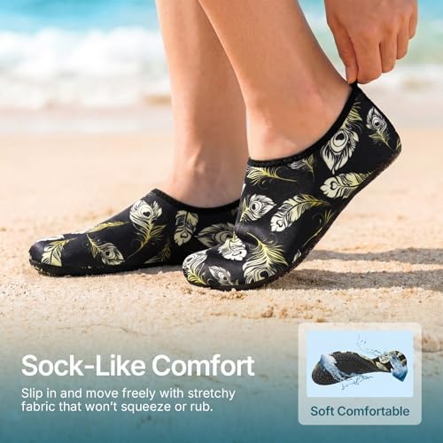 Water Shoes for Women Men Quick-Dry Aqua Socks Swim Beach Outfits Barefoot - Image 4
