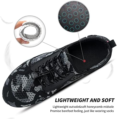 SOBASO Water Shoes Women Men Quick Drying Swim Beach Aqua Shoes for Water Sport Diving Hiking Sailing Travel - Image 4