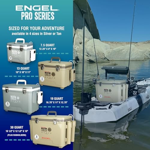 ENGEL Live Bait Cooler PRO for Fishing - Portable Minnow and Bait Bucket with Lithium-Ion Rechargeable Aerator - Image 6
