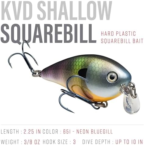 Strike King KVD 1.5 Shallow Square Bill Crankbait - Image 2