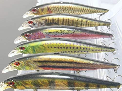 Minnow Crankbait for Bass Fishing Bass Lure Jerkbait Fishing Lures and Tackle Box by wLure
