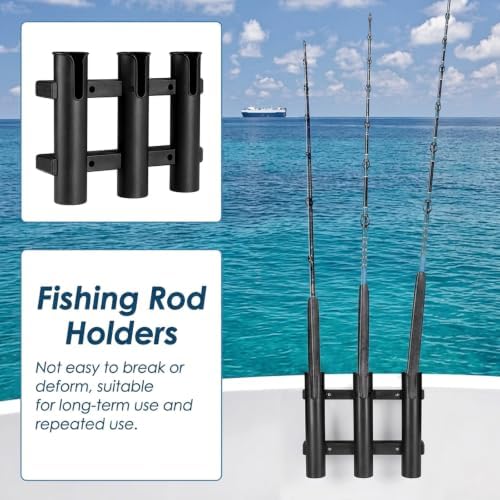 2 Pcs Rod Holders for Fishing Boat with Screws - Image 4