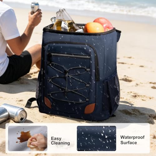 Backpack Cooler Insulated Leakproof, Soft Cooler Backpack for Beach - Image 5