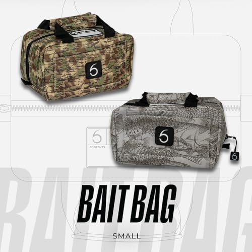 6th Sense – Bait Bag Fishing Tackle Storage Organizer, Water-Resistant Bag - Image 6