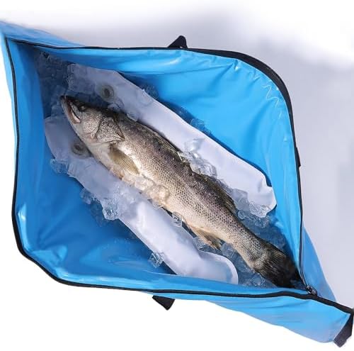 Buffalo Gear Insulated Fish Cooler Bag Portable Fish Kill Bag Keep Ice-cold More Than 48 Hours - Image 2