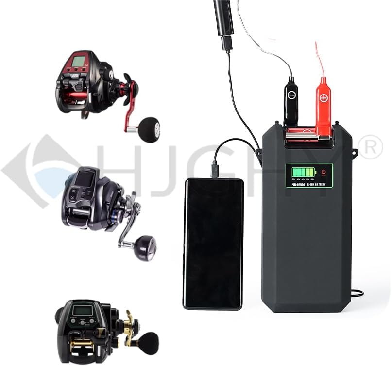 14.8V 15000mAh 20000mAh 14.8V 10000mAh 7500mAh Electric Fishing Reel Lithium Battery for Sea Fishing Reel - Image 4