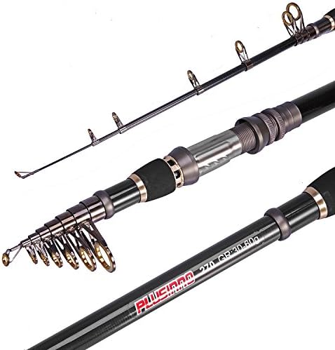 PLUSINNO Collapsible Telescopic Fishing Rod Pole and Reel Combo Starter Kit - Image 4