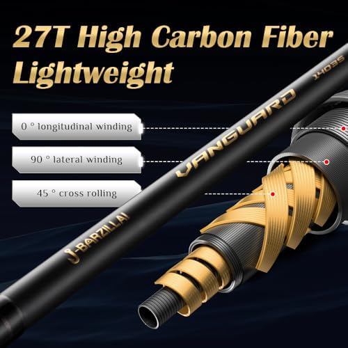 Carbon Surf Spinning Fishing Rod, Ultra-Light High-Sensitivity Graphite Pole, Saltwater/Onshore 3/4 Pieces Surf Fishing12ft 13ft 14ft 15ft Rod - Image 3