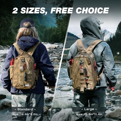Ghosthorn Fishing Backpack with Rod Holder, Tackle Storage Bag Lightweight - Image 6