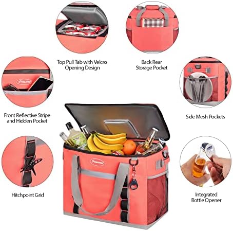 Maelstrom Soft Cooler Bag, 35/55/75 Can Beach Cooler with Flip-top Access - Image 4