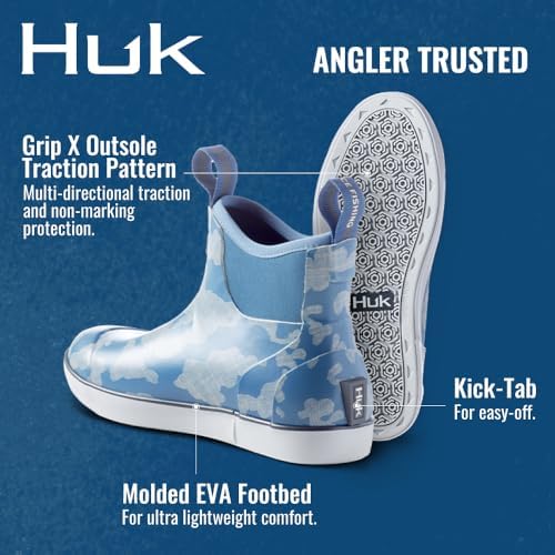 HUK mens Rogue Wave Shoe, High-performance Fishing & Deck Boot - Image 5