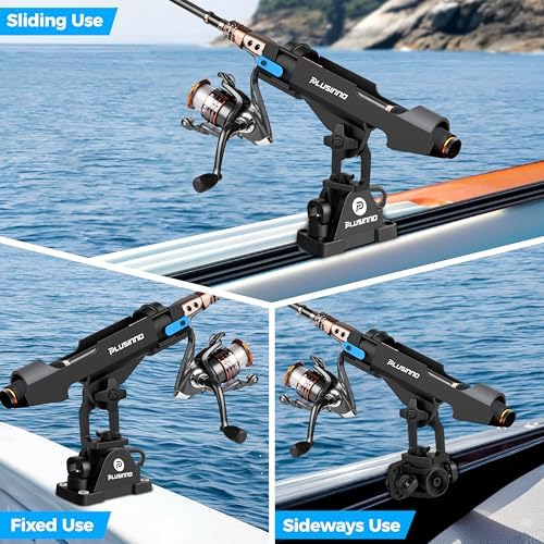 PLUSINNO 2 in 1 Kayak Fishing Rod Holder, Fishing Rod Holders for Boat - Image 2