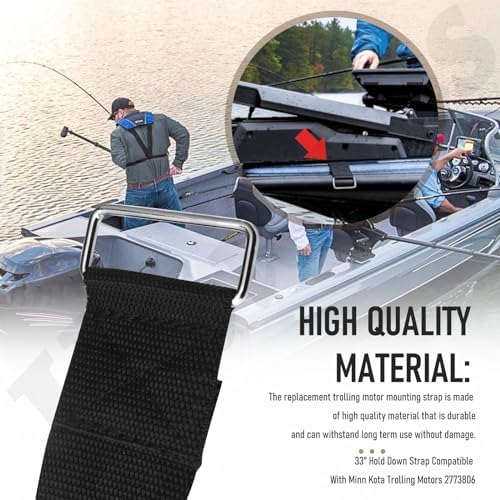 2773806 Strap Hold Down Replacement - for Minn Kota Trolling Motor Strap - Image 5