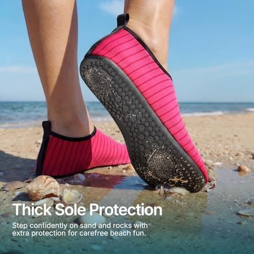 Water Shoes for Women Men Quick-Dry Aqua Socks Swim Beach Outfits Barefoot - Image 2