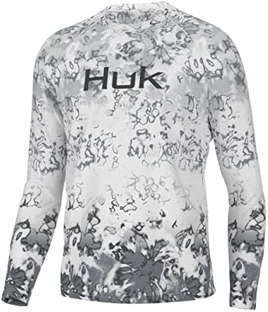 HUK Men's Pursuit Vented Long Sleeve Fishing Shirt (+30 UPF) by HUK